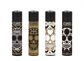 Зажигалка Clipper Skulls 7 Soft - Бренд Clipper - Магазин домашних увлечений homehobbyshop.ru